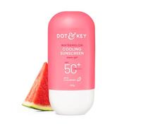 Dot & Key Crema solare rinfrescante all'anguria SPF 50+ PA++++ | Con acido ialuronico, raffredda istantaneamente la pelle, protezione ad ampio spettro | Controlla l'eccesso di olio, controlla