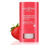 Dot & Key Strawberry Dew SPF 50 Sunscreen Stick On-The-Go (20 g) Spedizione g...