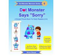 Dot Monster Says "Sorry": A Simple Picture Book for Early Readers (2-4): 6