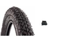 DOT NUOVO COPERTONE SIMIL PIRELLI 2 1/4 19 CICLOMOTORE + CAMERA D'ARIA 2.25 19