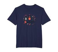 DOT Queen: Polka DOT Royalty per Le Donne alla Moda Maglietta, Uomo Taglie Grandi, Navy, 2X Tall
