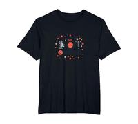 DOT Queen: Polka DOT Royalty per Le Donne alla Moda Maglietta, Uomo Taglie Grandi, Nero, 3X Tall