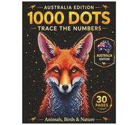 Dot-to-Dot for Adults: 1000 Dots Animals, Birds & Nature - Trace the Numbers Stress Relief Puzzle Book