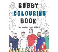 Dot to Dot Learning Rugby Colouring Book (Tascabile) Colouring Books