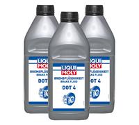 3 Litro Liquido Freni Liqui Moly DOT4 per KTM Malaguti Peugeot Suzuki Sachs