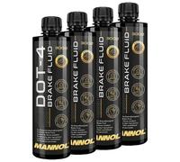 DOT4 Liquido Freni Mannol J1703 4x 490 G per KTM Yamaha Mv Agusta Triumph