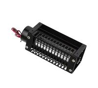 Dotauge Ventilatore a Flusso Incrociato CC 12V Piccolo Ventilatore Tamburo Accessori for Il Raffreddamento Interamente in Rame Resistente al Vento Silenzioso(24V,30090)