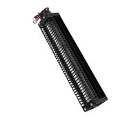 Dotauge Ventilatore a Flusso Incrociato DC 12V 24V Ventilatore a Flusso Incrociato Interamente in Filo di Rame Motore brushless for Camino Elettrico Forno Scarico(30260)