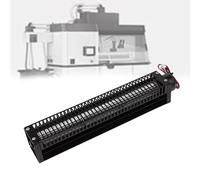 Dotauge Ventola di Raffreddamento a Flusso Incrociato Ventola a Tamburo in Lega di Alluminio DC Vento Forte Silenziosa for stampanti mainframe Calore(12V (Waterproof),30290)
