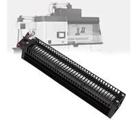 Dotauge Ventola di Raffreddamento a Flusso Incrociato Ventola a Tamburo in Lega di Alluminio DC Vento Forte Silenziosa for stampanti mainframe Calore(12V,30260)