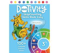 Dotivity Wheel: Skip Counting Skills Made Easy Beginner Math Dotmarkers Activity Book For Kids Ages 6-8