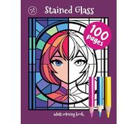 DotMop Stained Glass Serenity Volume 3: Enchanting Manga Anime Characters and Kawaii Designs
