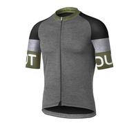 Dotout Maglia Ciclismo Spin Melange Dark Grey-Green Uomo S