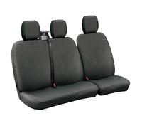 Set fodere coprisedili universali per furgone Dots-2 nero/grigio