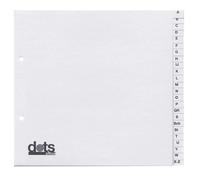 dots 847420-4232-08 Cardboard Reg A-Z Pack of 20 White