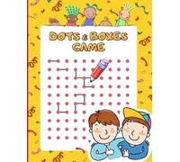 Dots and Boxes Game: A Fun Two-Player Grid Game Book with Score Tracking - Great for Travel, School, or Game Nights