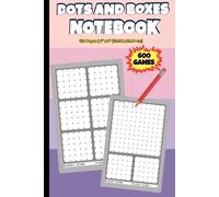 Dots and Boxes Game Notebook | A Fun Strategy Playbook for All Ages: 120 Pages | 6" x 9" (15.24 x 22.86 cm) | Contains Total 600 Games