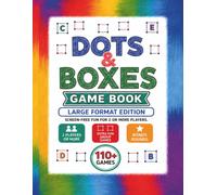 Dots & Boxes Game Book: Large Format Edition - 110+ Screen-Free Games for 2 or More Players
