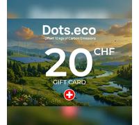Dots.eco - Offset 10 kgs of Carbon Emissions Gift Card 20 CHF Key - SWITZERLAND