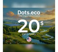 Dots.eco - Offset 10 kgs of CARBON EMISSIONS Gift Card 20 USD Key - UNITED STATES
