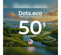 Dots.eco - Offset 10 kgs of CARBON EMISSIONS Gift Card 50 USD Key - UNITED STATES