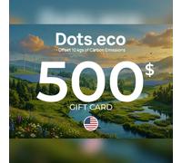 Dots.eco - Offset 10 kgs of CARBON EMISSIONS Gift Card 500 USD Key - UNITED STATES