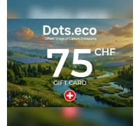 Dots.eco - Offset 10 kgs of Carbon Emissions Gift Card 75 CHF Key - SWITZERLAND