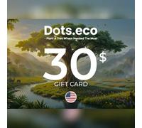Dots.eco - Plant a tree where needed the most Gift Card 30 USD Key - UNITED STATES