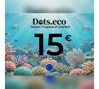 Dots.eco - Restore 1 fragment of coral reef Gift Card 15 EUR Key - EU