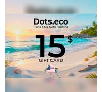 Dots.eco - Save a sea turtle hatchling Gift Card 15 USD Key - UNITED STATES