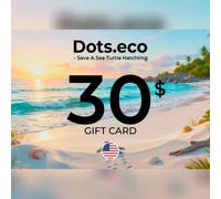 Dots.eco - Save a sea turtle hatchling Gift Card 30 USD Key - UNITED STATES