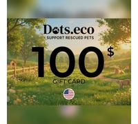 Dots.eco - Support Rescued Pets Gift Card 100 USD Key - UNITED STATES