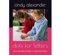 dots for letters: trace the dots to learn to write the letters