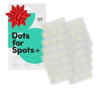 Dots for Spots Cerotti per acne - Confezione da 120 cerotti idrocolloidi traslucidi brufoli per viso e corpo, ad azione rapida