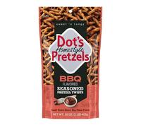Dot's Pretzels BBQ Pretzel Twist, snack per bambini, borsa della spesa da 473 ml