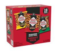 Dot's Pretzels Variety Pack, Original, Honey Mustard e Parmigiano Aglio Twist, 1 oz Sacchetti di dimensioni individuali (18 pezzi)