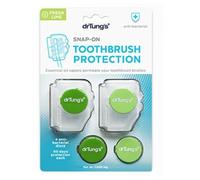 Dott. Protezione per spazzolino da denti a scatto di Tung, Fresh Lime 2 in 1