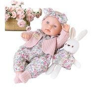 Dottduya Bambola Neonato Realistica | Realistica 30 cm - Morbido Compagno di Gioco per Età 3+ Gioco di Ruolo Nanna Camera dei Bambini Ragazzi