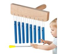 Dottduya Campanelle da meditazione, Chimes a mano, 8 toni, Chime con Knock Stick | Strumenti a percussione a mano, strumenti di guarigione del suono per adulti, donne, uomini e principianti