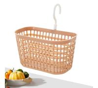 Dottduya Cesto muro sospeso - di stoccaggio e cesto traspirante con gancio di rotazione a 360 gradi | Cesti di frutta design vuoto, strumento di stoccaggio del bagno per la casa per lo shopping