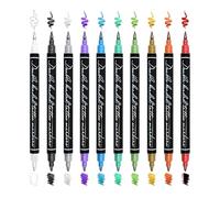Dottduya Marcatori Temporanei per la Pelle | 10 Colori Brillanti Marcatori Corpo Temporanei - Kit Trucco Viso Impermeabile Per Giovani Adulti Compleanni Carnevale Halloween