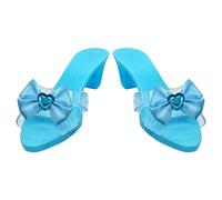 Dottduya Scarpe da travestimento da principesse, con cristalli, per Halloween, feste, spettacoli scolastici, concerti, balli in maschera