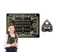 Dottduya Wooden Spirit Board, Miniature Spirit Board | Talking Wooden Divinazione - Strumenti di divinazione metafisica con planchette suscitano decorazioni per la casa per uomini e donne