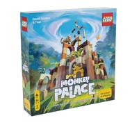 Dotted Games - Monkey Palace: un gioco da tavolo Lego - pietra su pietra per il palazzo più magnifico, divertente gioco da costruzione per bambini e adulti - versione tedesca