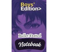 Dotted Journal Notebook - Boys Edition, Hard Cover: 120 Pages, Medium 6 inches x 9 inches - 100 GSM Thick Paper, A5