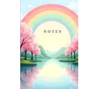 Dotted Line Notebook for Writing Practice - 5.5 x 8.5 in, 120 Pages, Lined Journal for Kids, Teens & Adults, Daily Handwriting & Notes Book