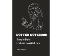 Dotted Notebook: Bullet Journal, Hardcover, 6*9 inches, black, dot grid journal for men and women