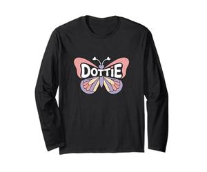 Dottie Butterfly - Personalizzato Carino Nome Word Art Maglia a Manica