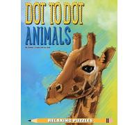 Dottie's Crazy Dot-To-Dots Dot to Dot Animals Relaxing Puzzles (Tascabile)