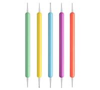 Dotting Pen - Strumento di punteggiatura per con doppie punte e dettagli fini per manicure | Strumento per la decorazione delle unghie a doppia punta, penna a punti di varie dimensioni